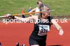 Womens javelin, 2024 NE Masters Track and Field Champs., Monkton Stadium, Jarrow.  Photo: David T. Hewitson/Sports for All Pics